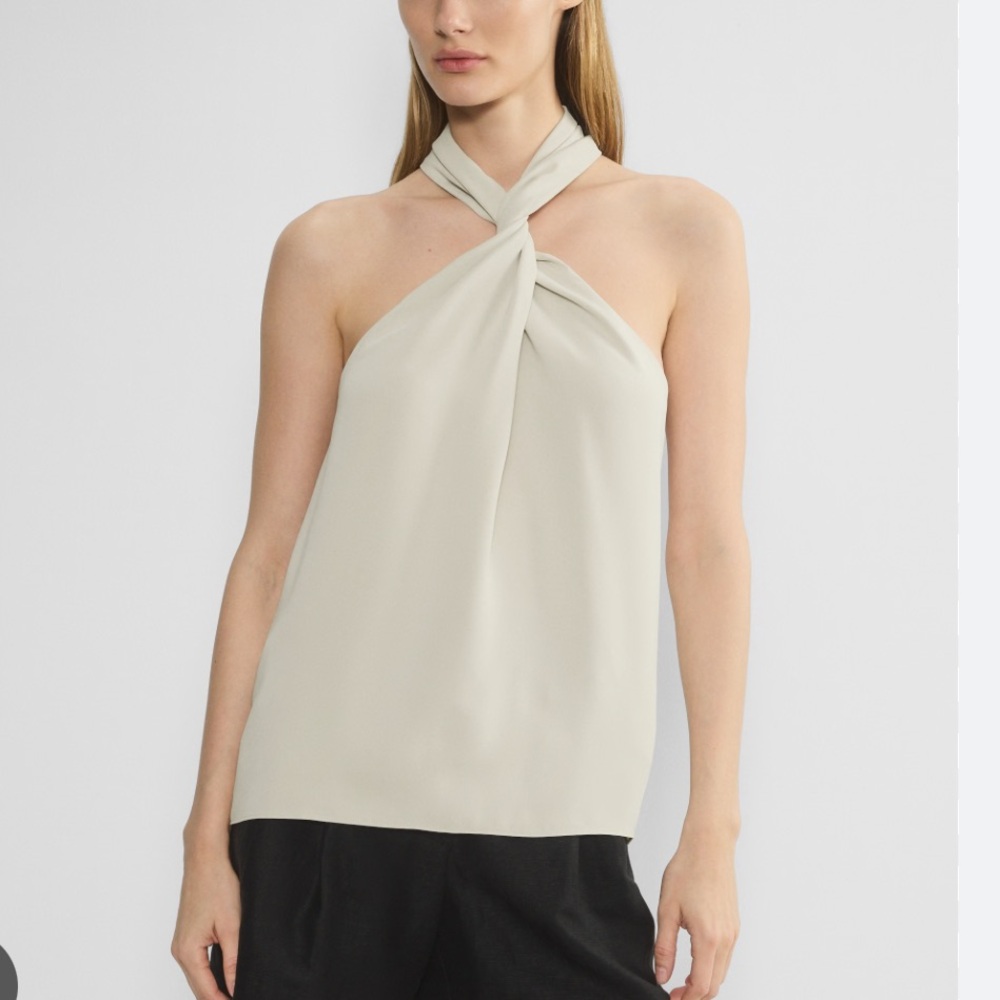 Aritzia Expense Top Beige